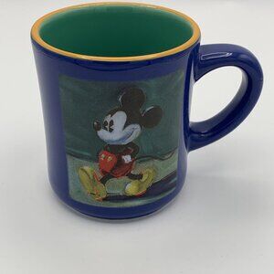 Disney Store Mickey Mouse Walking Animation style Mug Blue